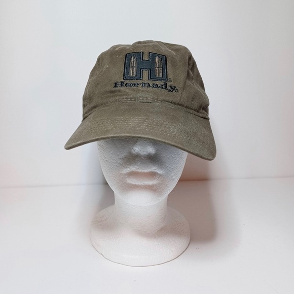 Hornaday Ball Cap Embroidered Adjustable OD Green Hat. See pictures for referenc - Picture 2 of 6